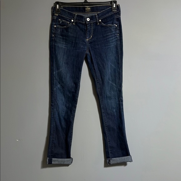 Citizens of humanity Blue Jeans straight leg size 28 waist - Picture 3 of 11